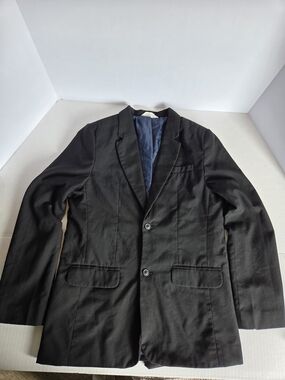 Cat & Jack Black Kids Blazer with Navy Lining